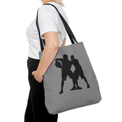 Tote Bag: Basketball Grey