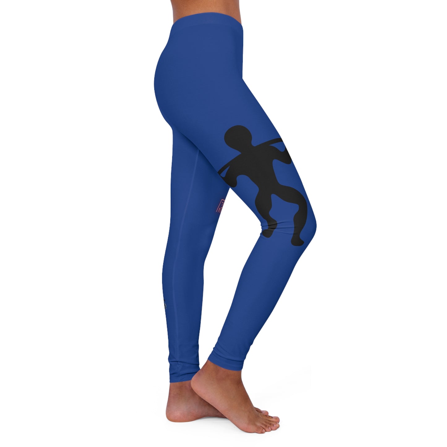 Women's Spandex Leggings: Weightlifting Dark Blue