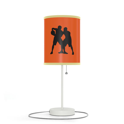 Lamp on a Stand, US|CA plug: Basketball Orange