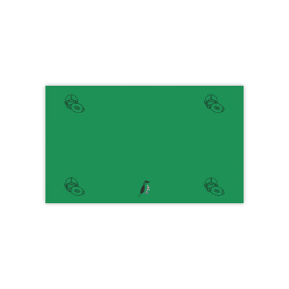 Post-it® Note Pads: Football Dark Green