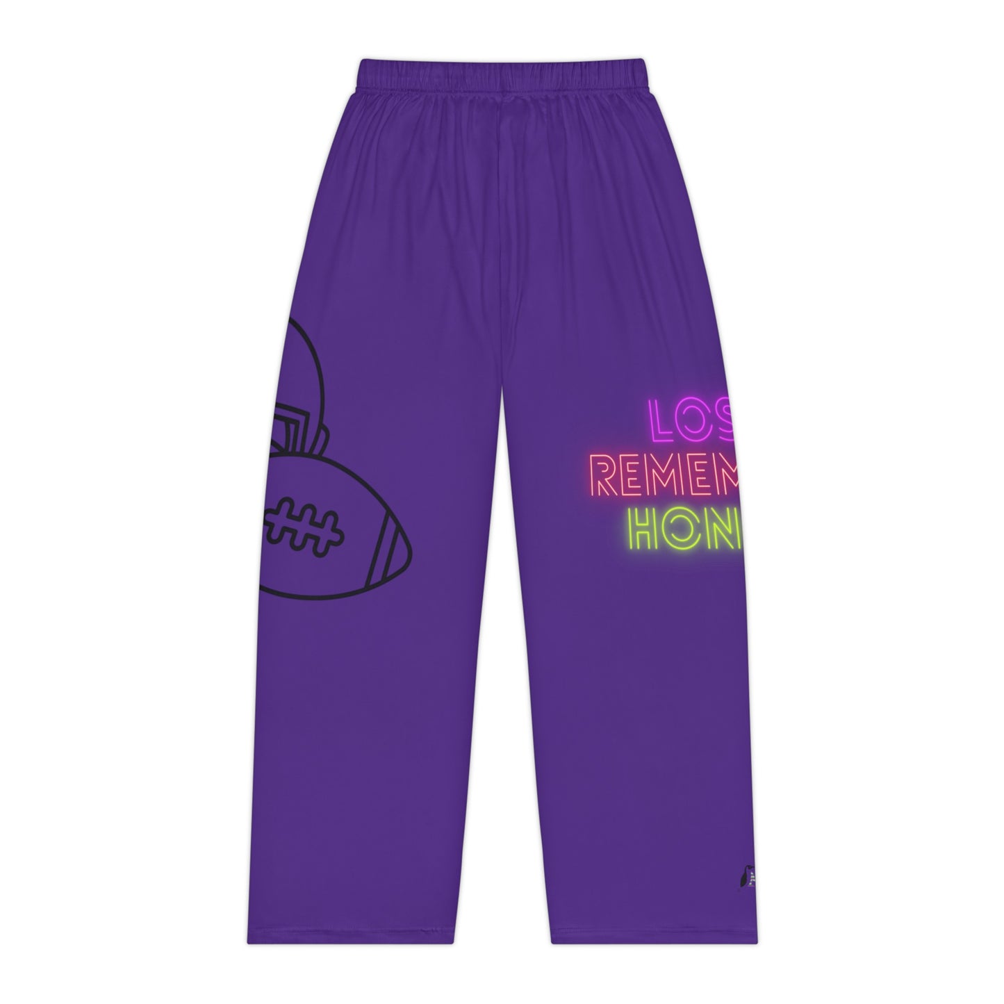 Women's Pajama Pants: Football Purple