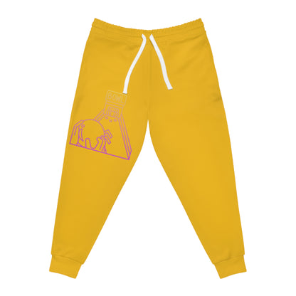 Athletic Joggers: Bowling Yellow