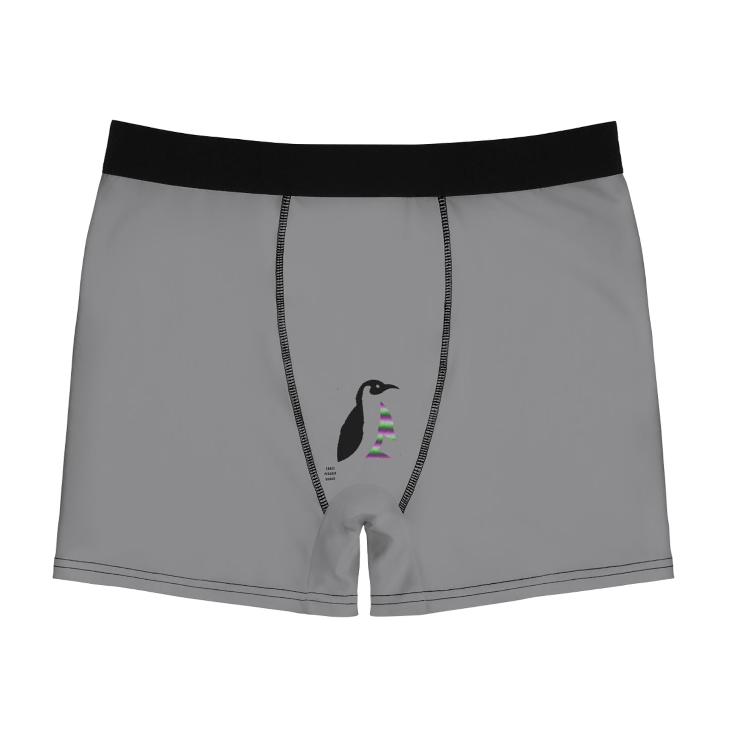 Men's Boxer Briefs: Wolves Grey