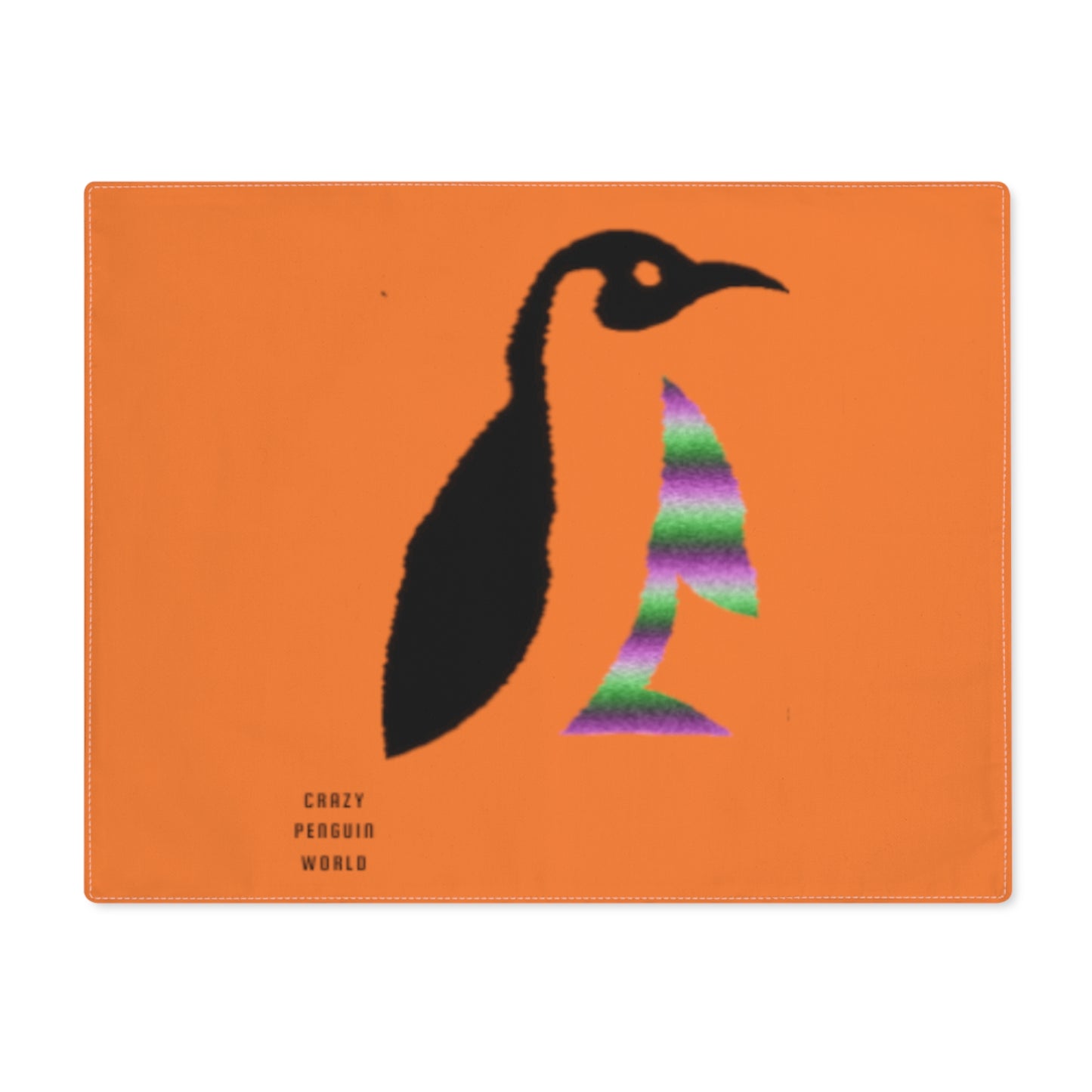 Placemat, 1pc: Crazy Penguin World Logo Crusta