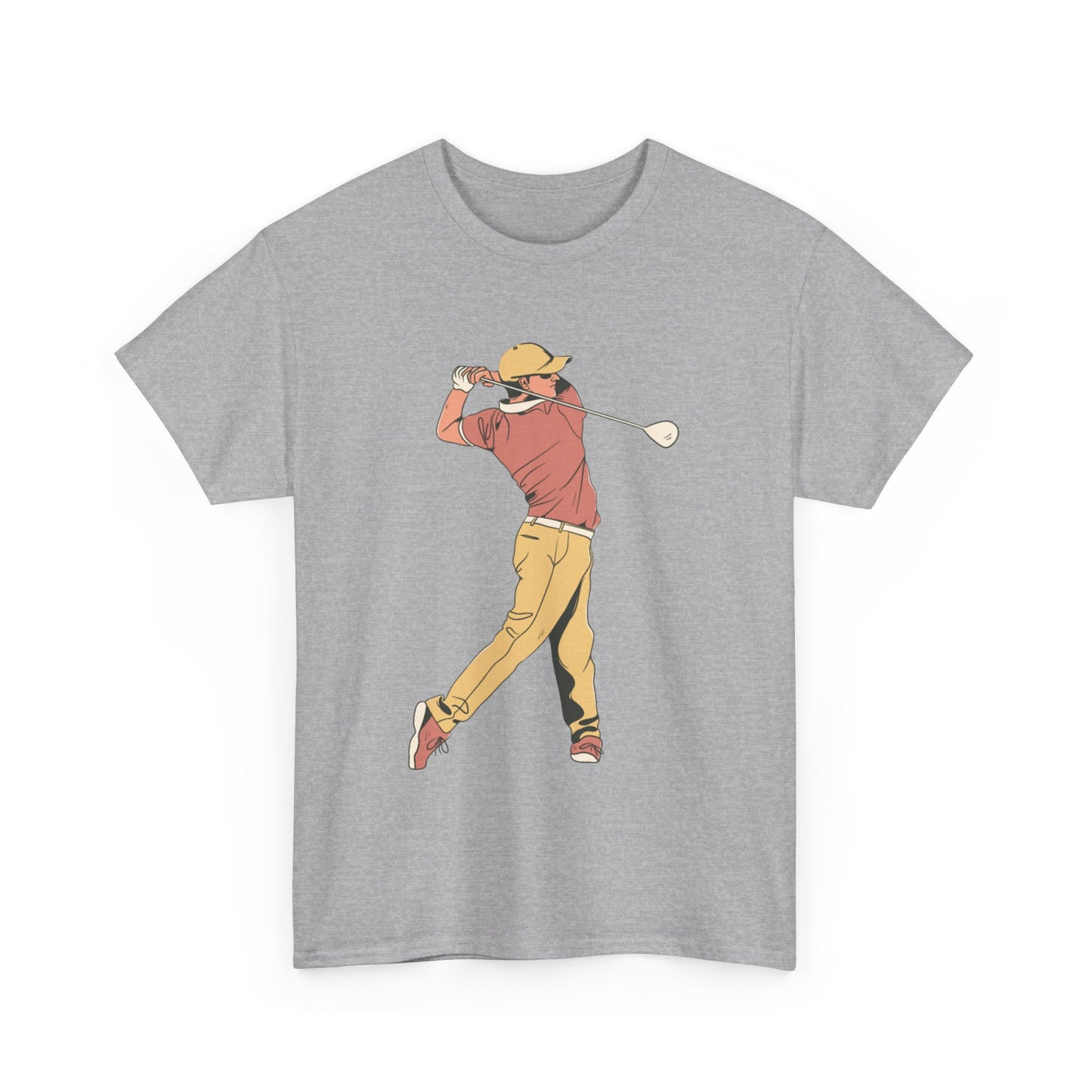 Heavy Cotton Tee: Golf #1