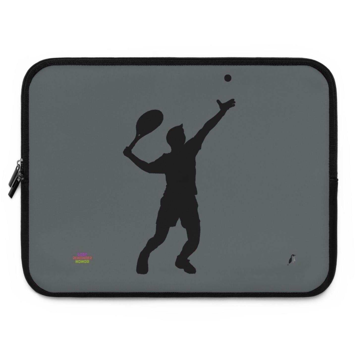 Laptop Sleeve: Tennis Dark Grey