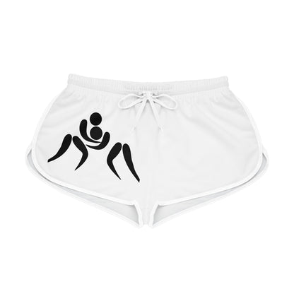 Women's Relaxed Shorts: Wrestling White