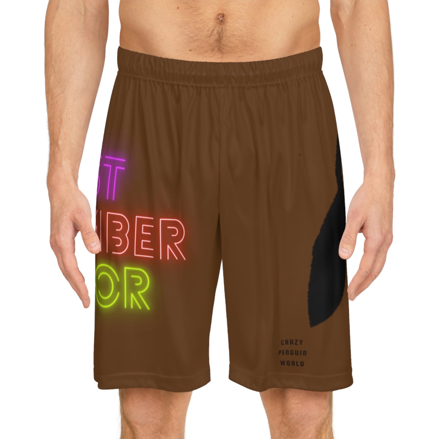 Basketball Shorts: Lost Remember Honor Brown