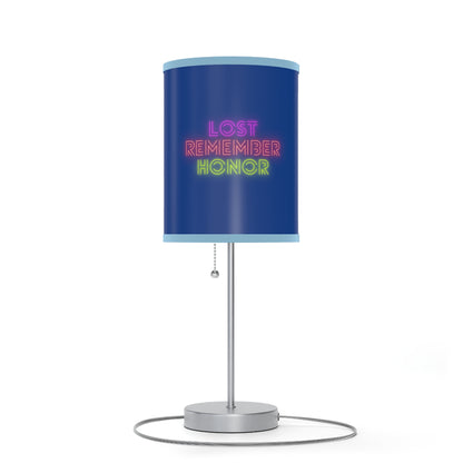 Lamp on a Stand, US|CA plug: Basketball Dark Blue