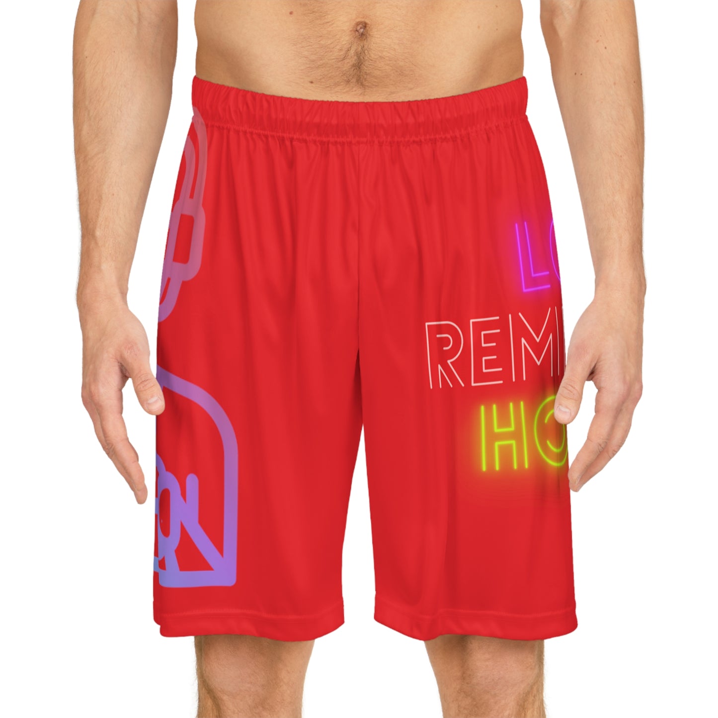 Basketball Shorts: Gaming Red