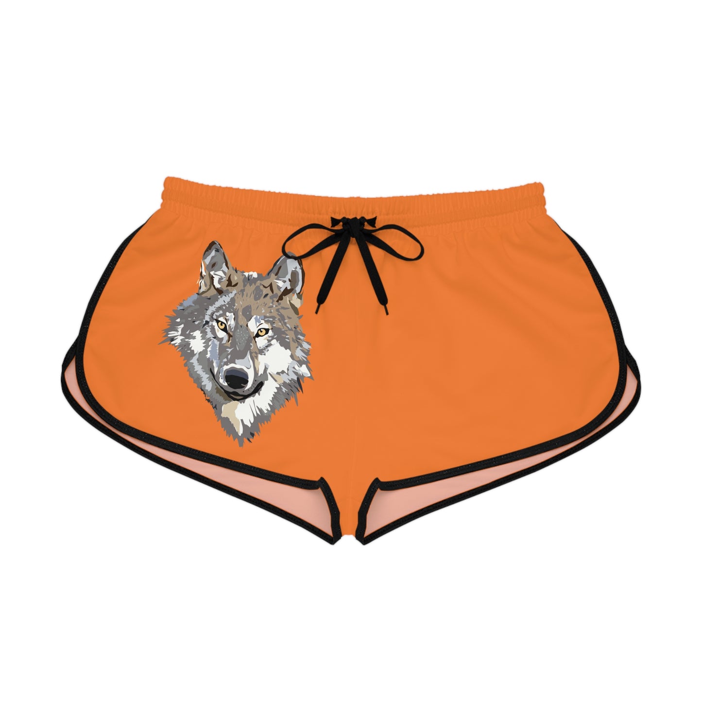 Women's Relaxed Shorts: Wolves Crusta