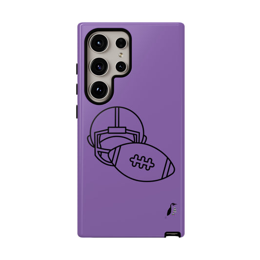 Tough Cases (for Samsung & Google): Football Lite Purple