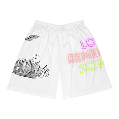 Basketball Shorts: Writing White