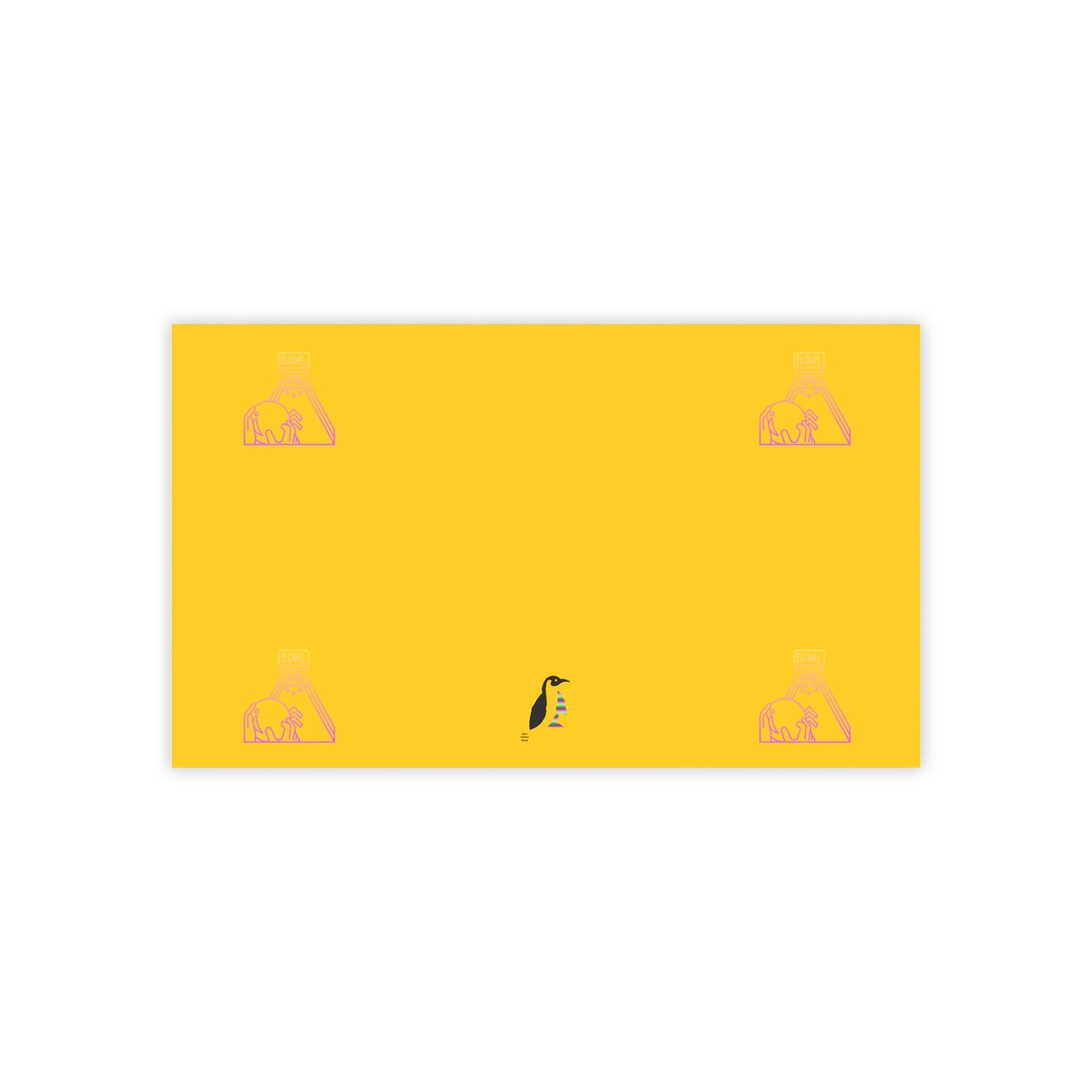 Post-it® Note Pads: Bowling Yellow