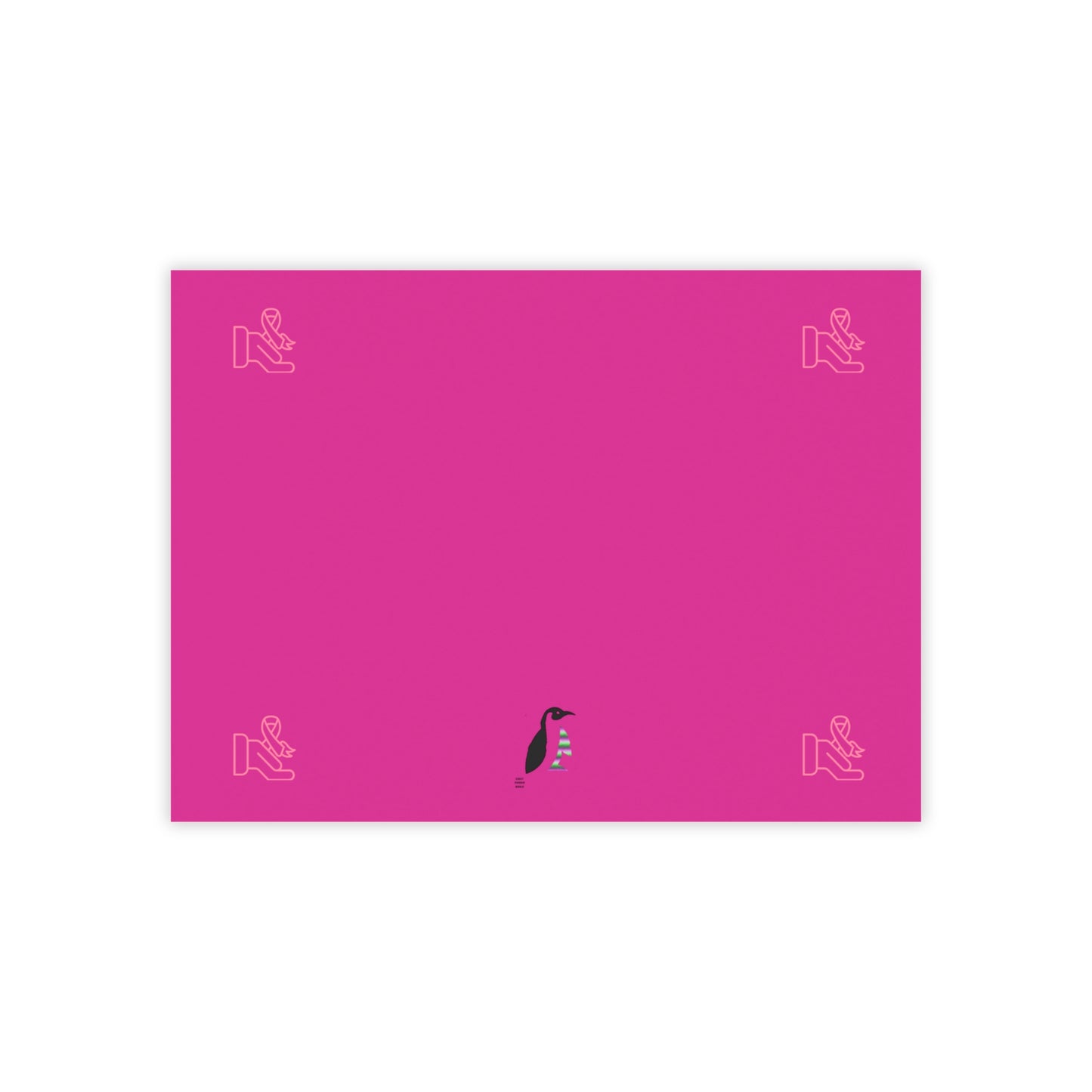 Post-it® Note Pads: Fight Cancer Pink