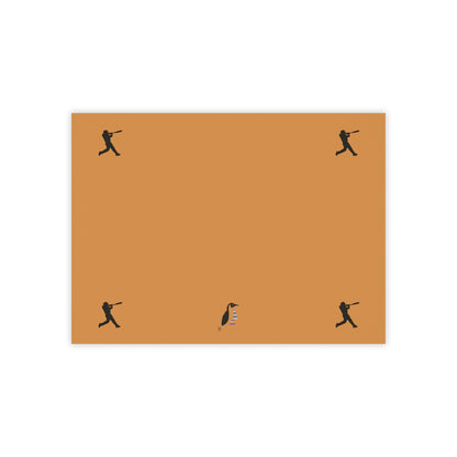 Post-it® Note Pads: Baseball Lite Brown