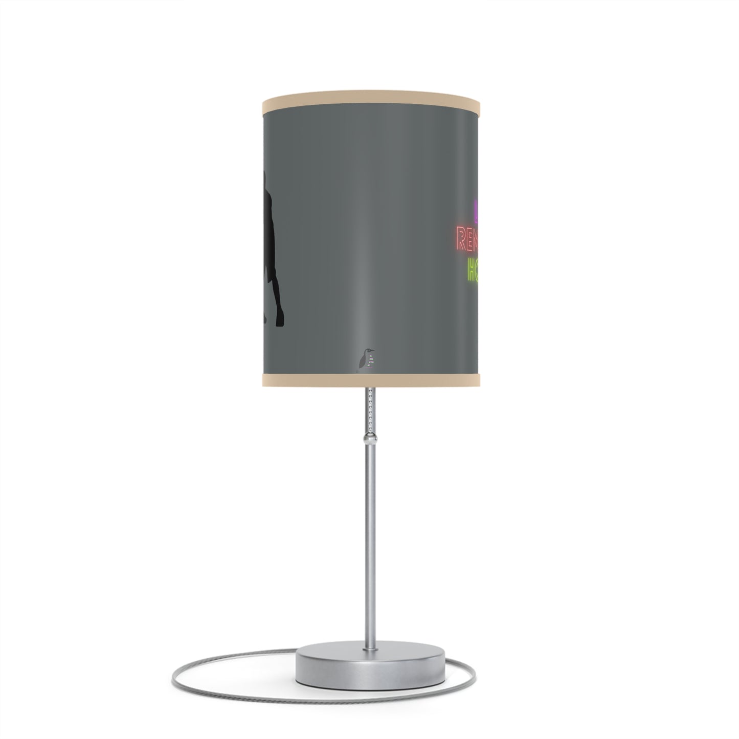 Lamp on a Stand, US|CA plug: Basketball Dark Grey