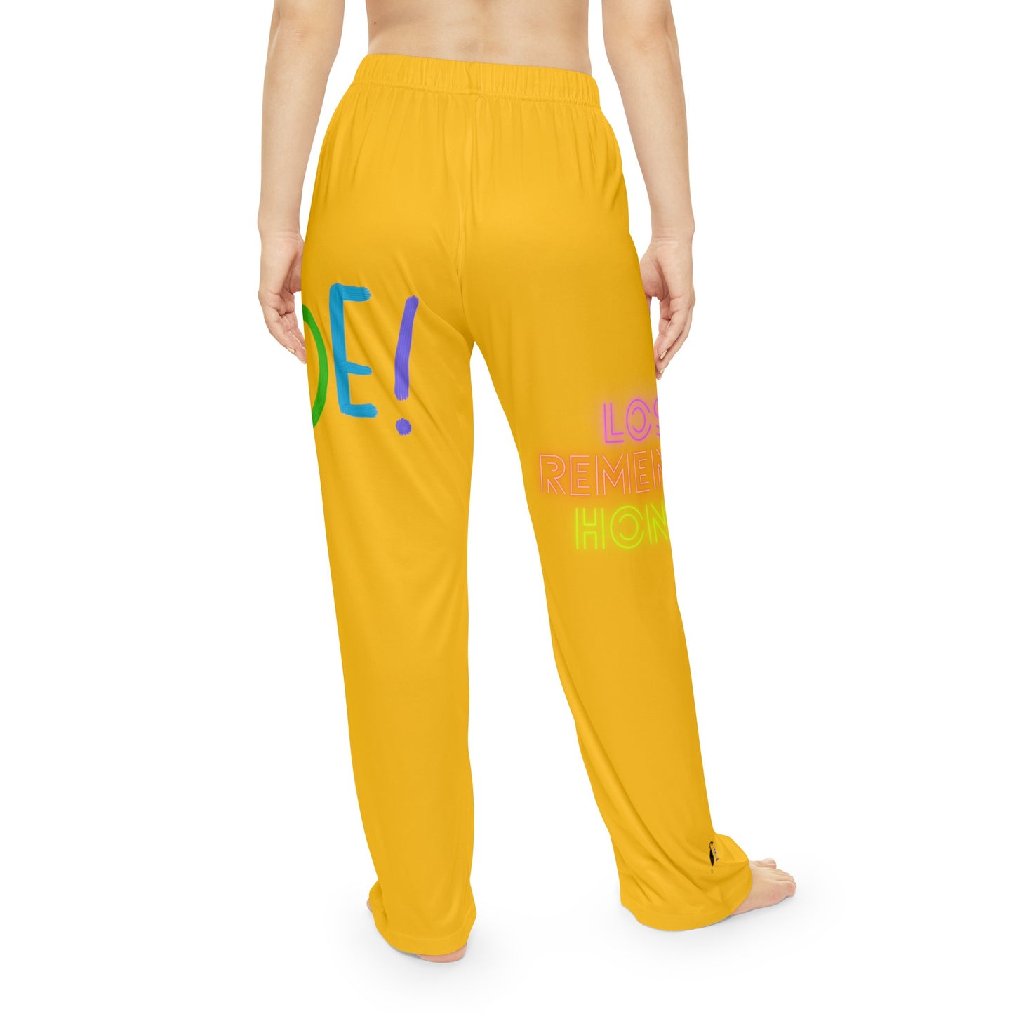 Women's Pajama Pants: LGBTQ Pride Yellow