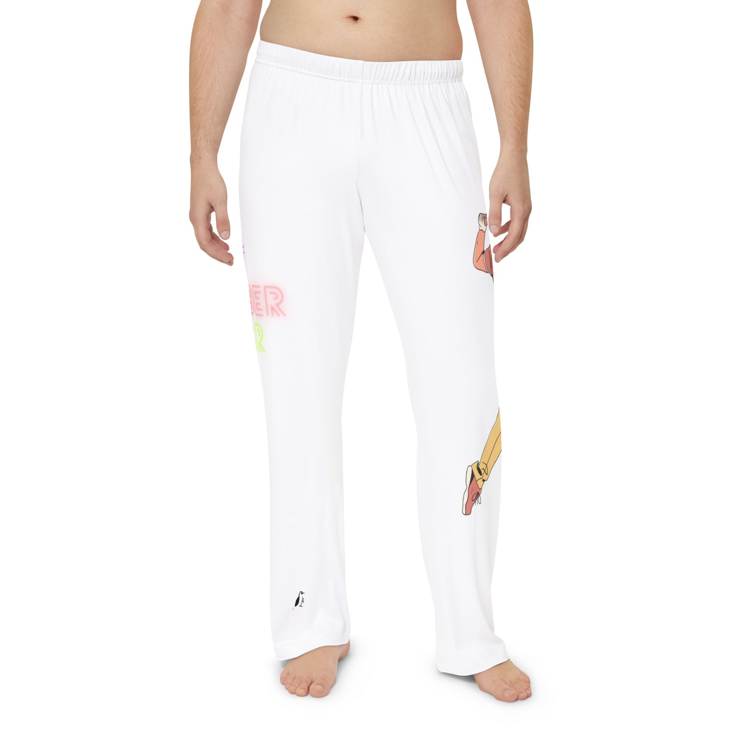 Men's Pajama Pants: Golf White