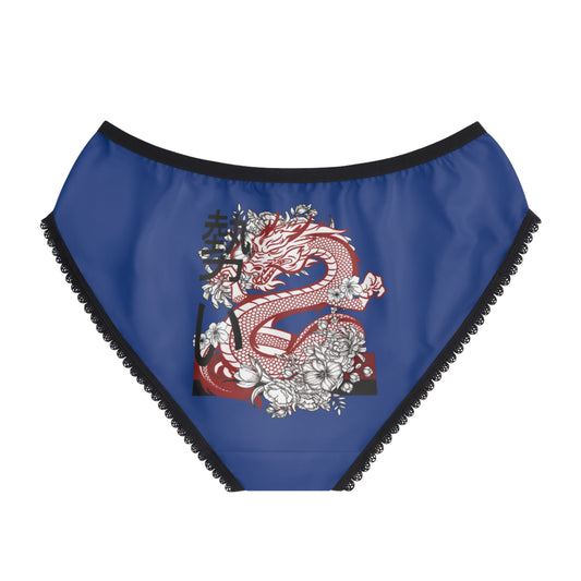 Women's Briefs: Dragons Dark Blue