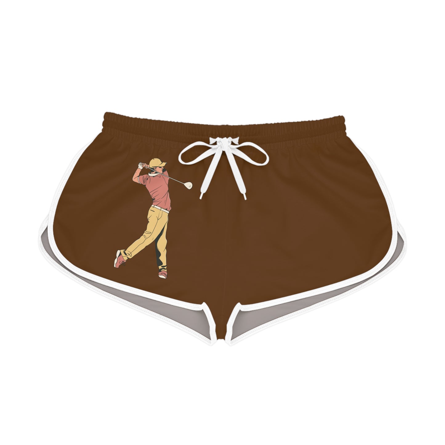 Women's Relaxed Shorts: Golf Brown