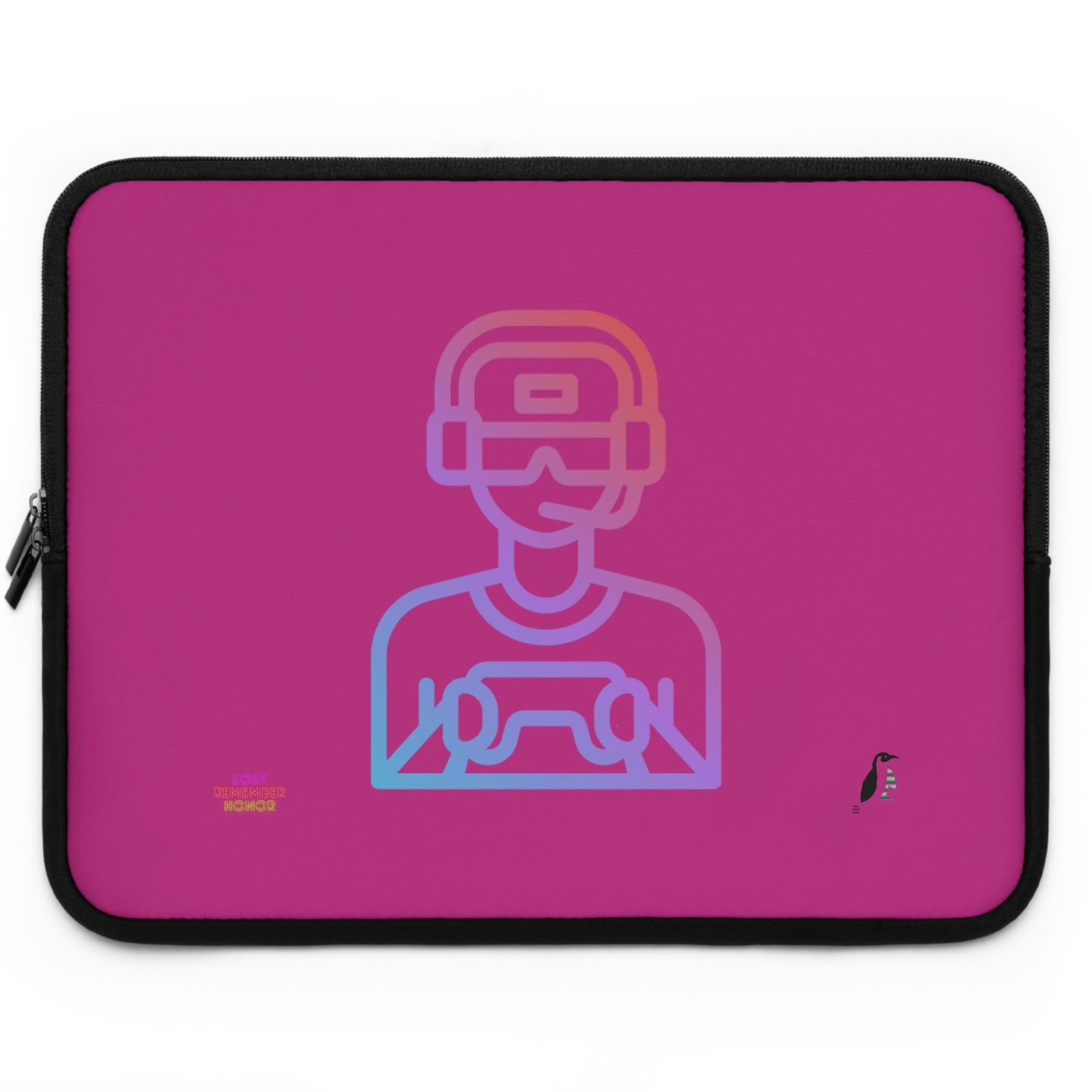 Laptop Sleeve: Gaming Pink