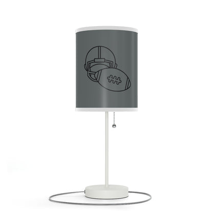 Lamp on a Stand, US|CA plug: Football Dark Grey