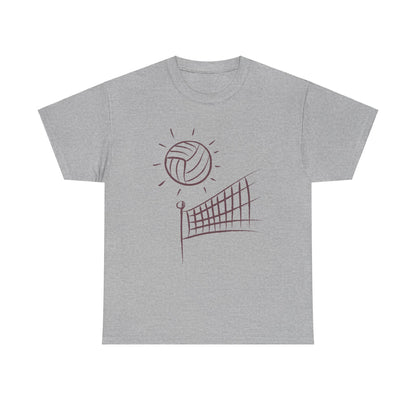 Heavy Cotton Tee: Volleyball #1