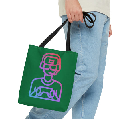 Tote Bag: Gaming Dark Green