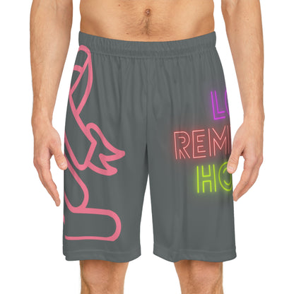 Basketball Shorts: Fight Cancer Dark Grey