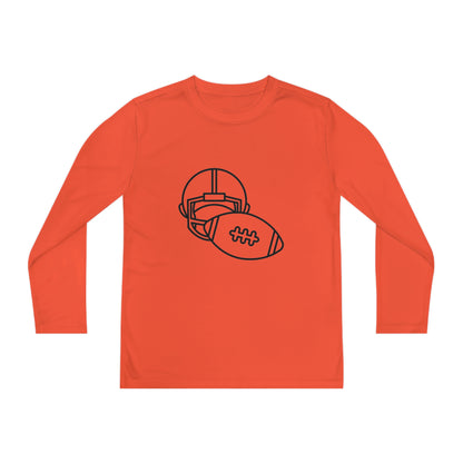 Youth Long Sleeve Competitor Tee: Football