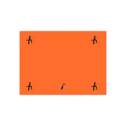 Post-it® Note Pads: Fishing Orange