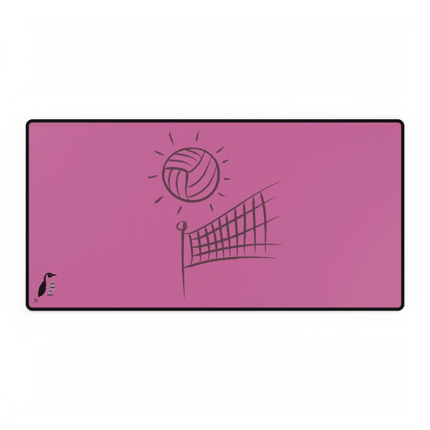 Desk Mats: Volleyball Lite Pink