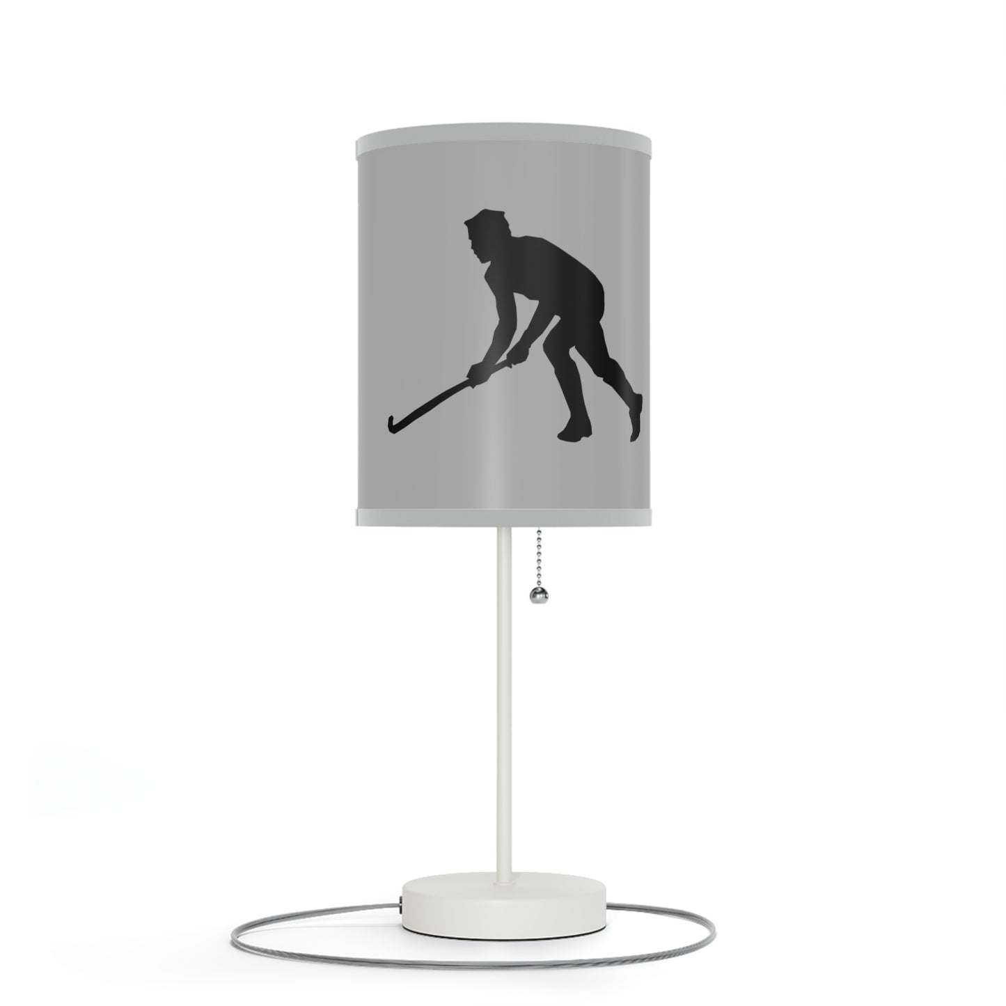 Lamp on a Stand, US|CA plug: Hockey Lite Grey 