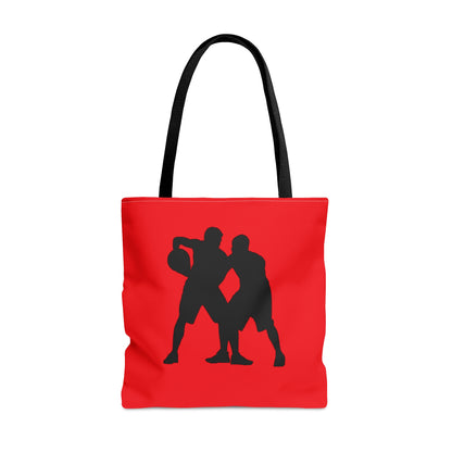 Tote Bag: Basketball Red