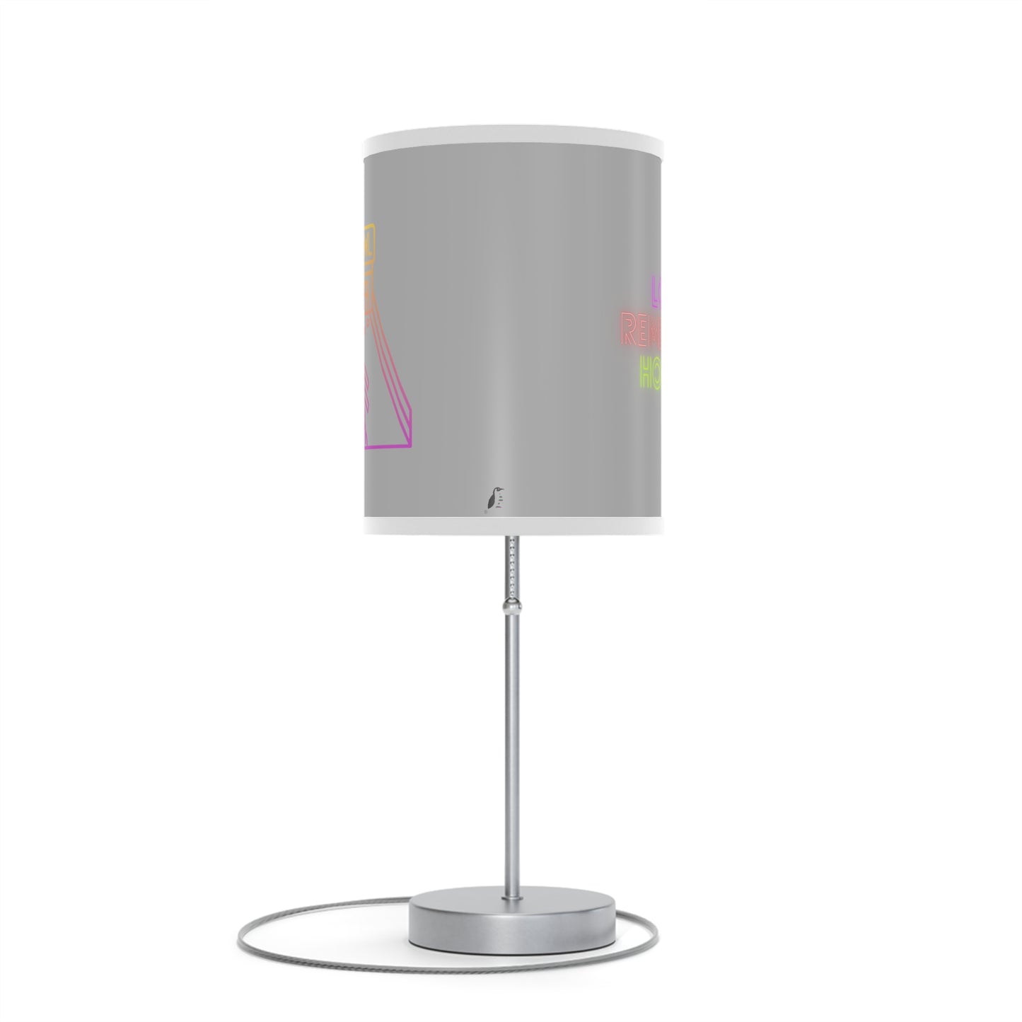 Lamp on a Stand, US|CA plug: Bowling Lite Grey