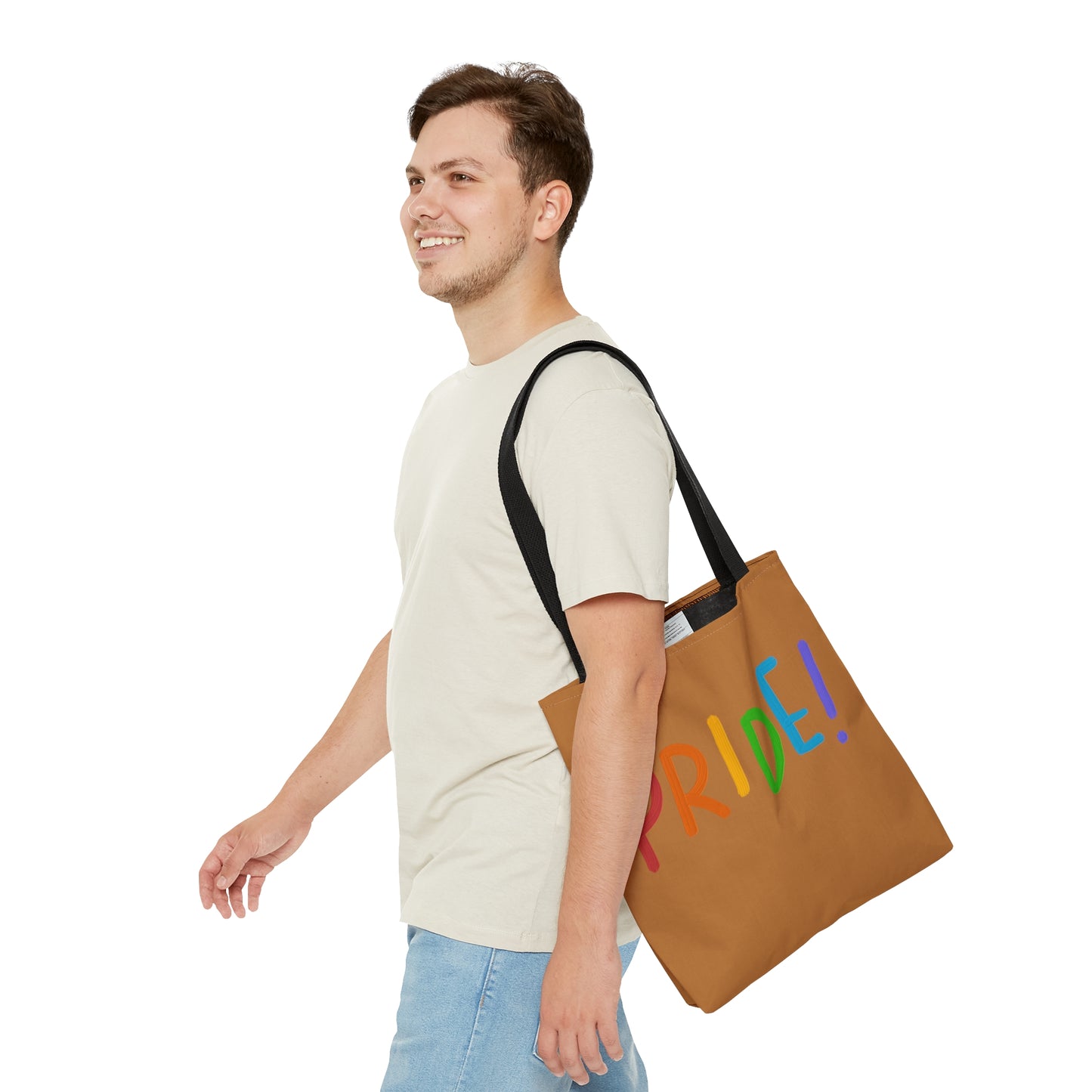 Tote Bag: LGBTQ Pride Lite Brown