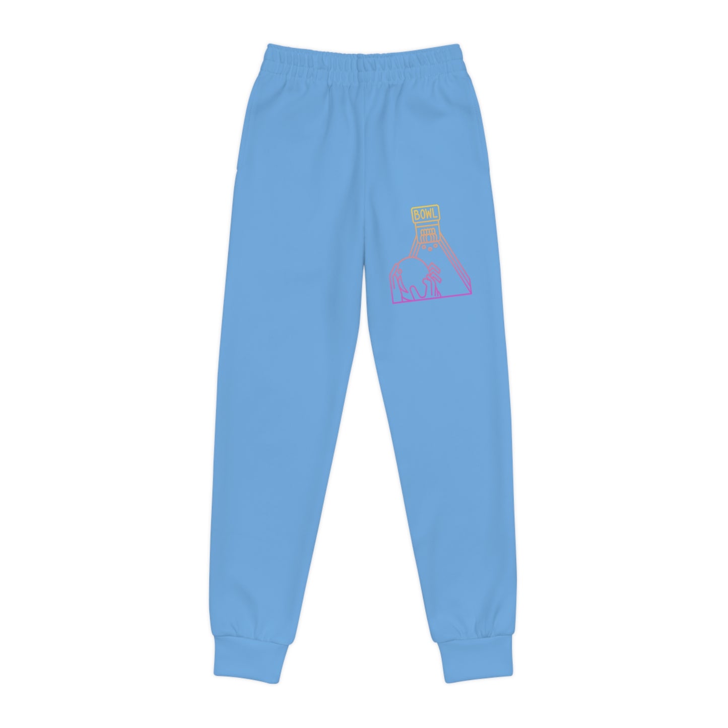 Youth Joggers: Bowling Lite Blue