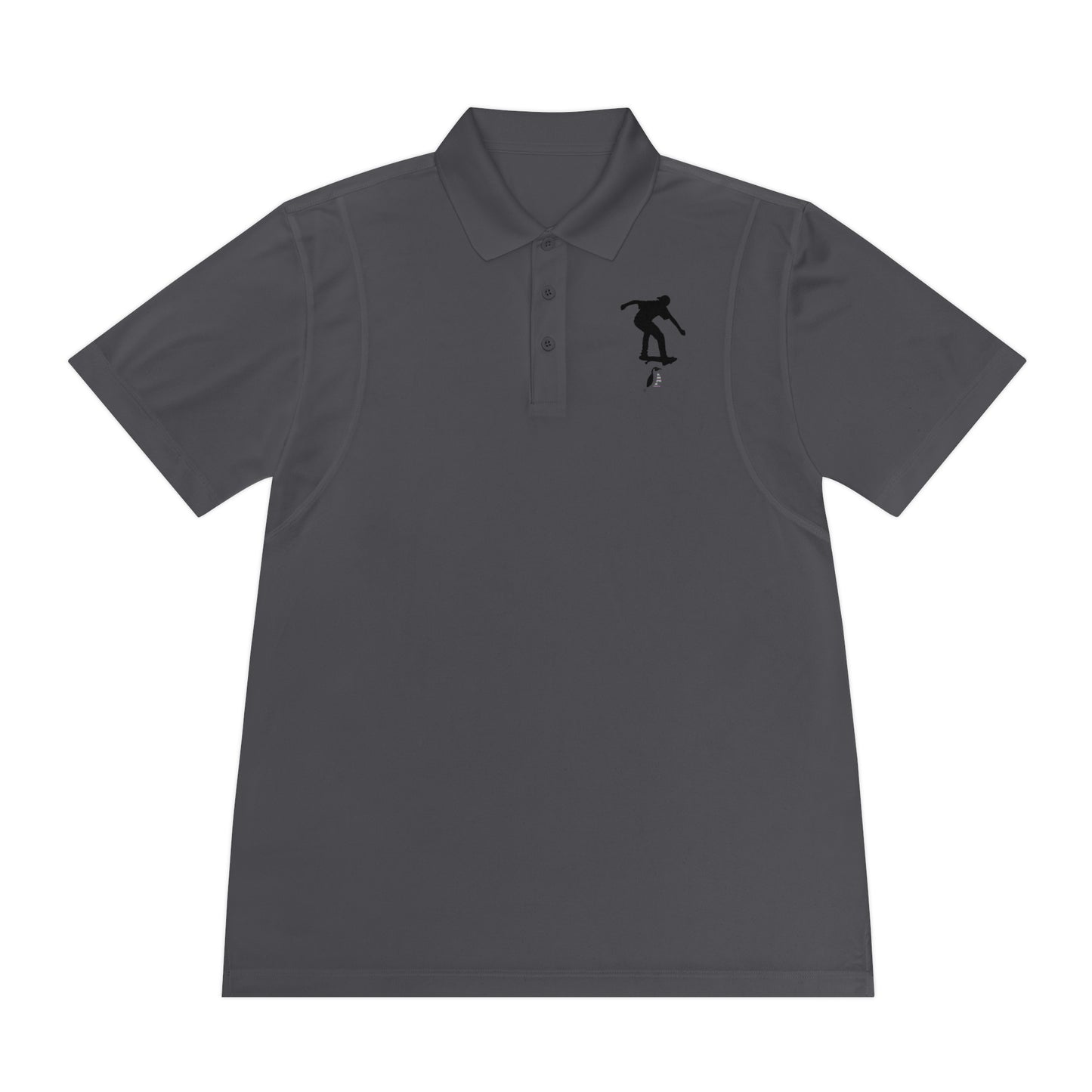 Men's Sport Polo Shirt: Skateboarding #1