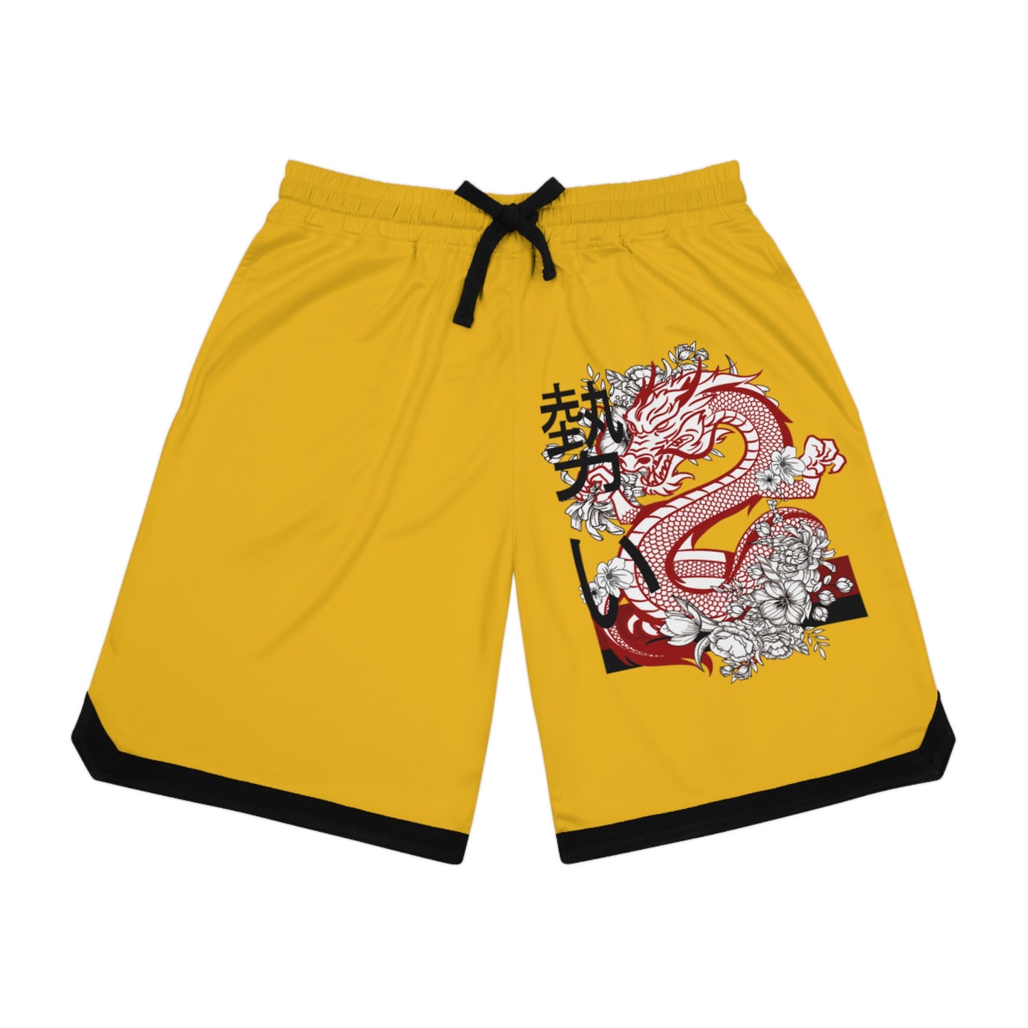 Basketball Rib Shorts: Dragons Yellow