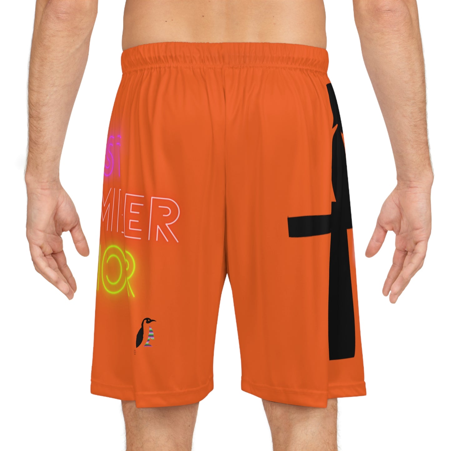 Basketball Shorts: Fishing Orange