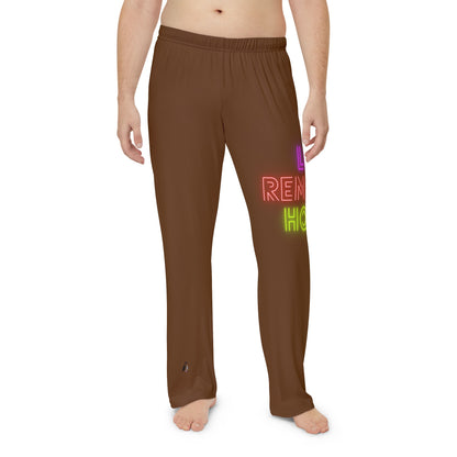 Panlalaking Pajama Pants: Lost Remember Honor Brown 