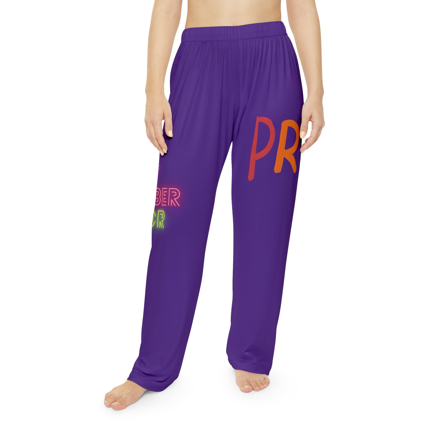 Women's Pajama Pants: LGBTQ Pride Purple