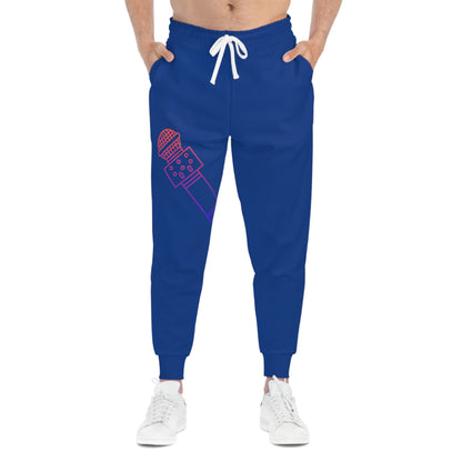 Athletic Joggers: Music Dark Blue