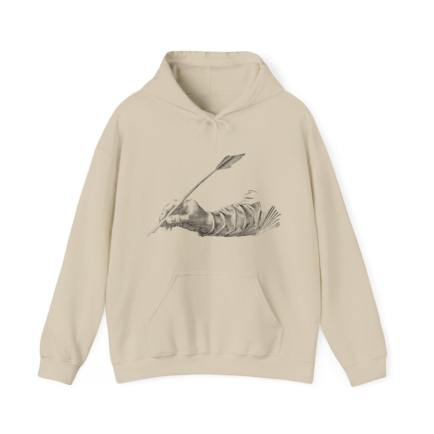 Heavy Blend™ Hooded Sweatshirt: Writing #1