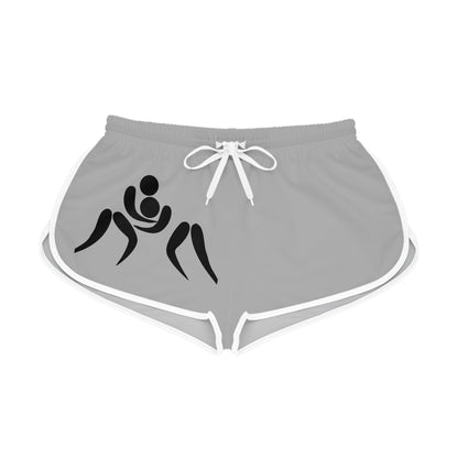 Women's Relaxed Shorts: Wrestling Lite Grey