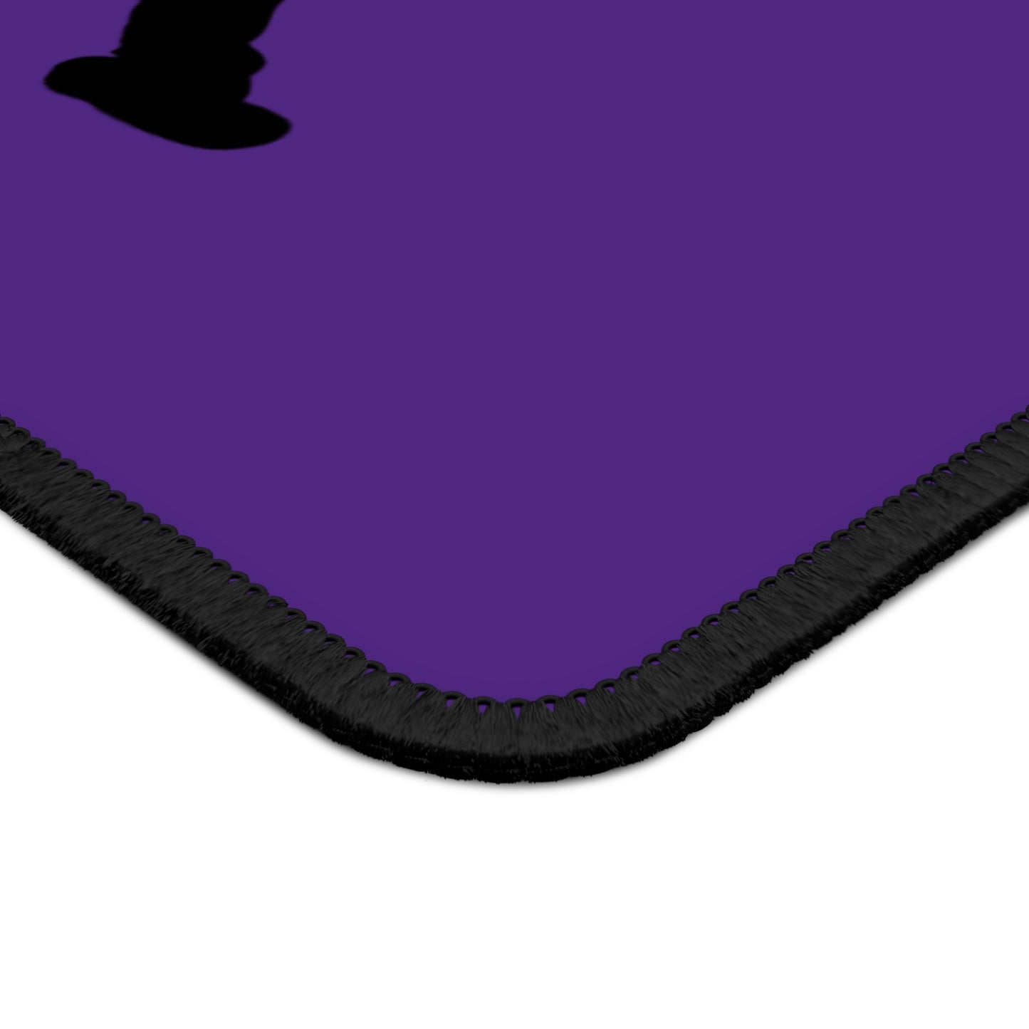 Gaming Mouse Pad: Baseball Purple