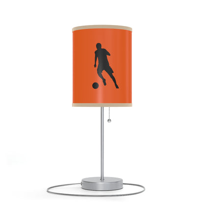 Lamp on a Stand, US|CA plug: Soccer Orange 