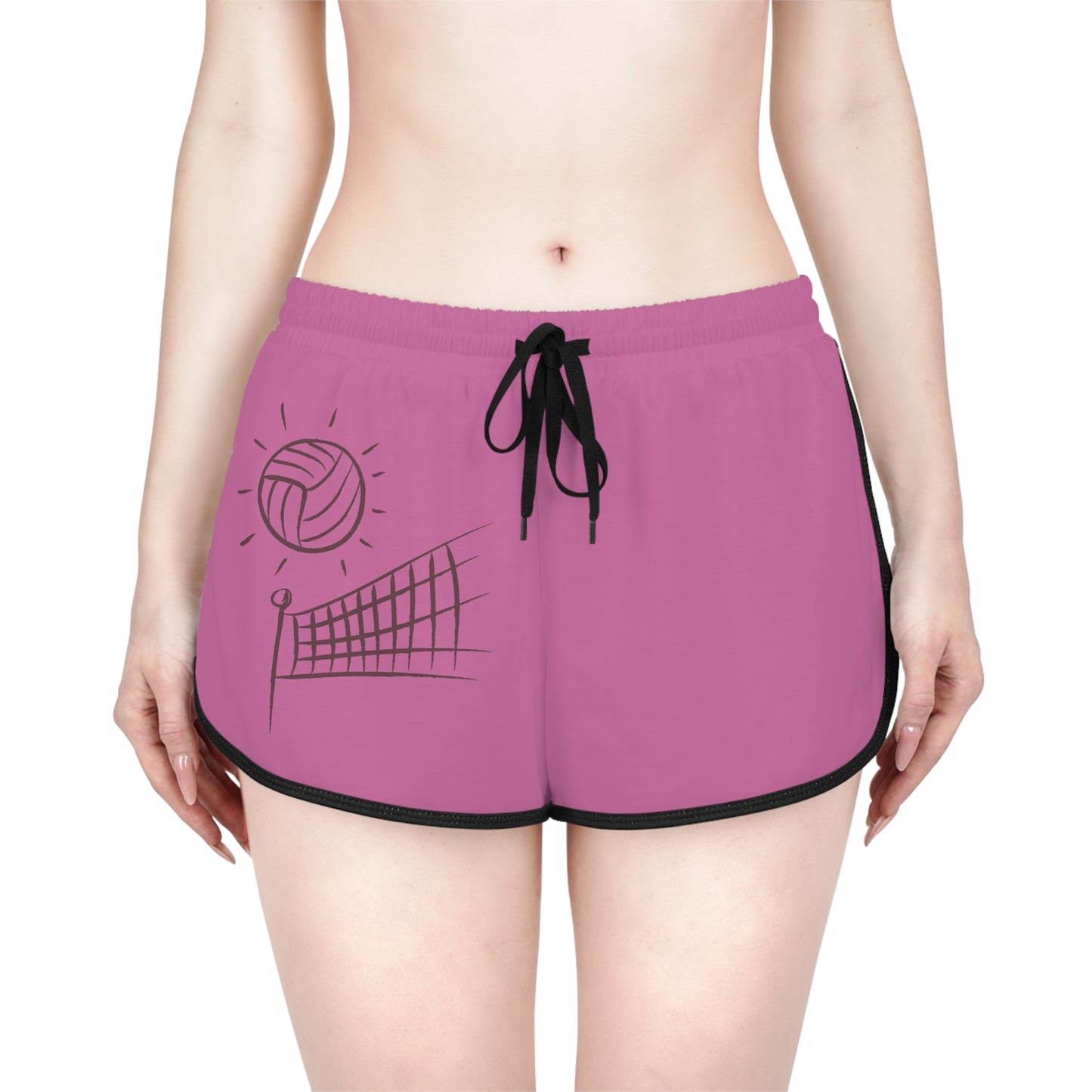 Women's Relaxed Shorts: Volleyball Lite Pink