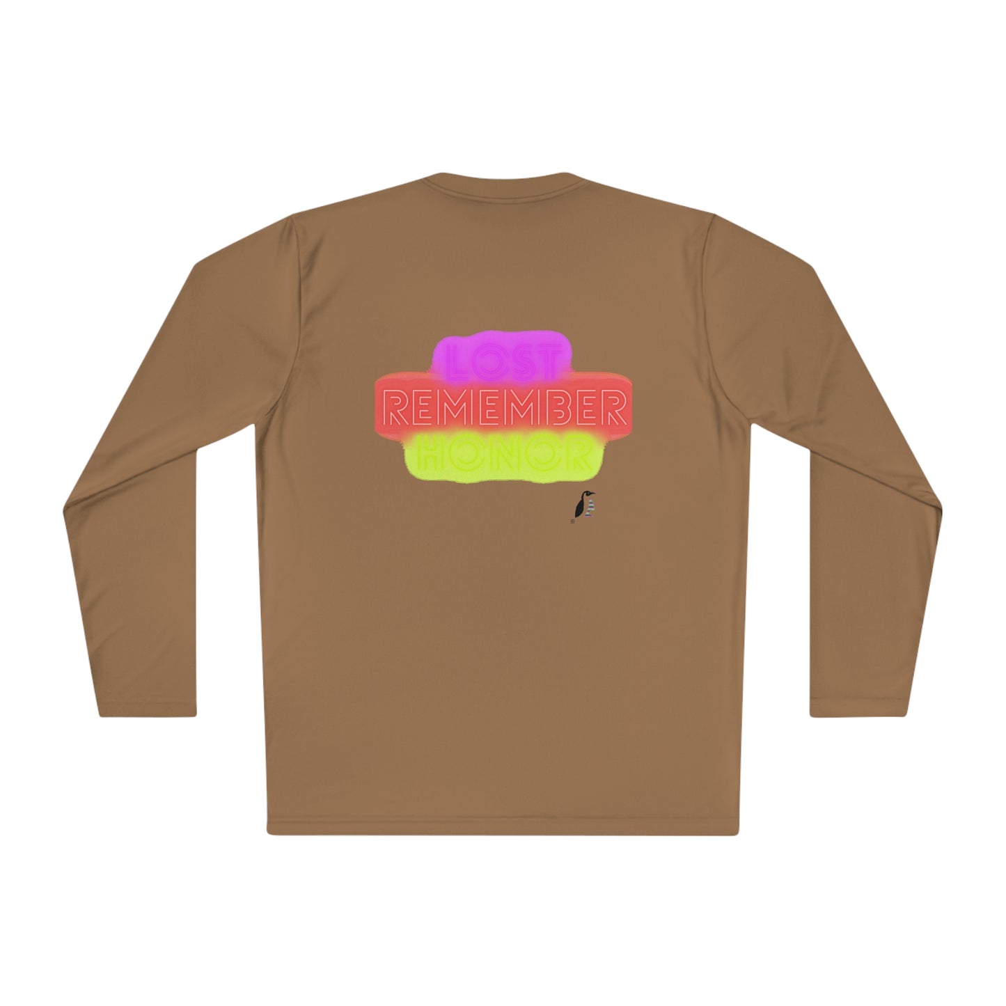 Lightweight Long Sleeve Tee: Basketball #1